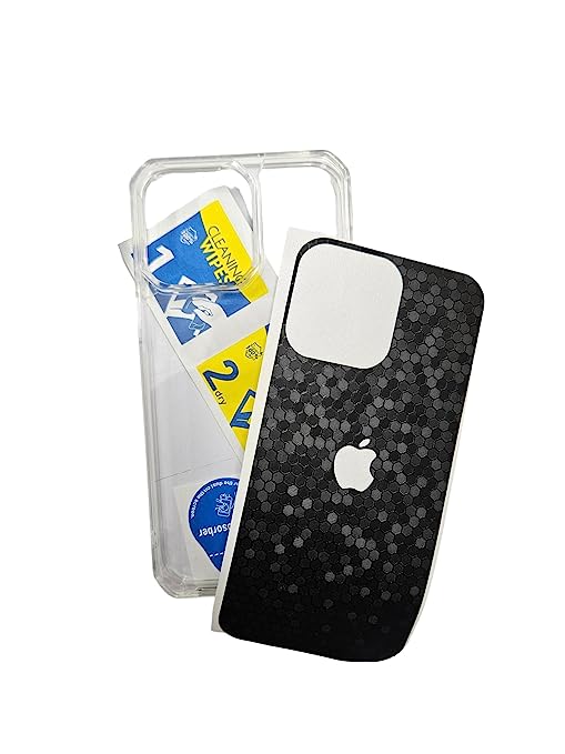 Mobile Skin with Transparent Premium Cover Combo