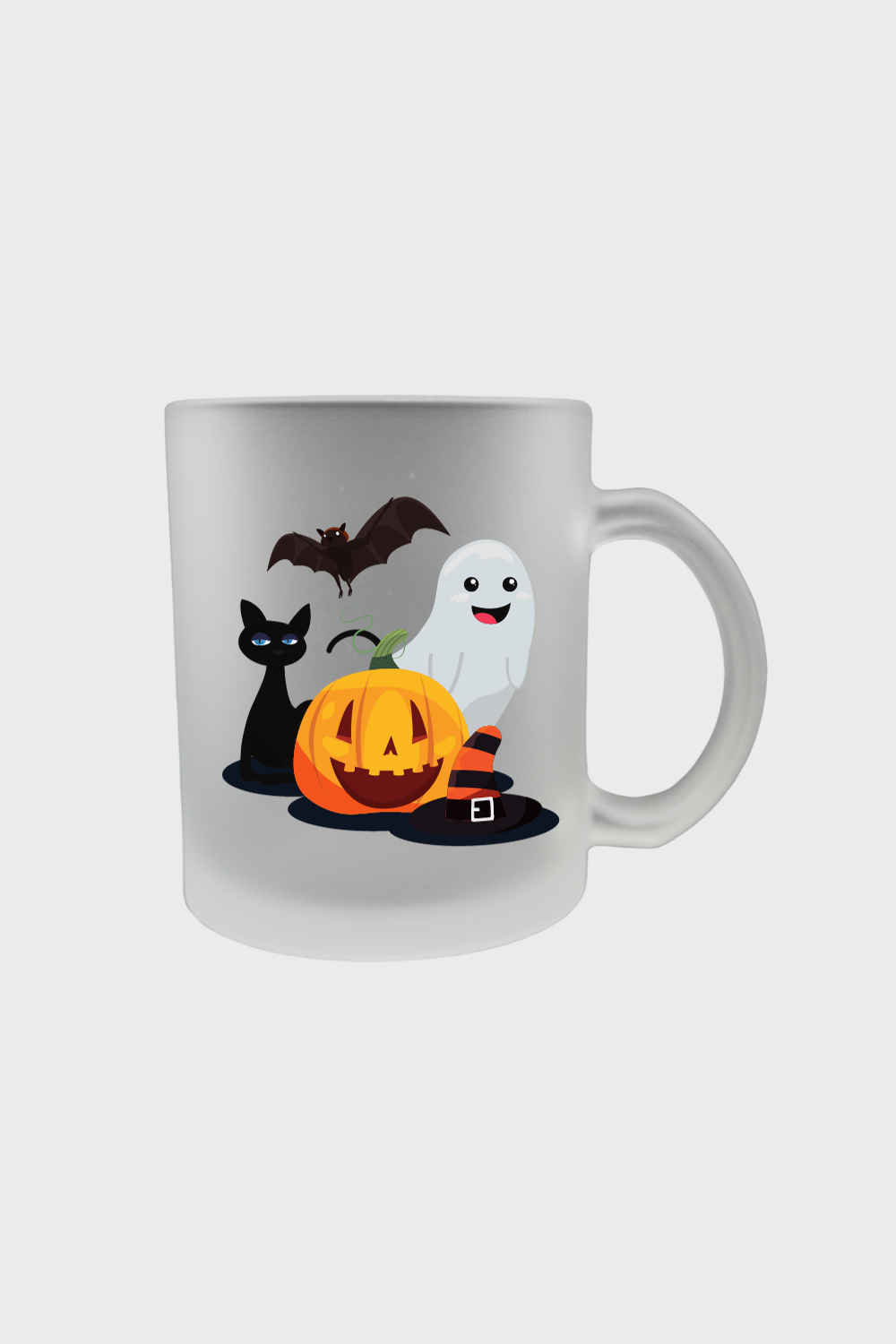 Spooky Halloween Combo 2 (Transparent mug + sipper bottle + Keyring)